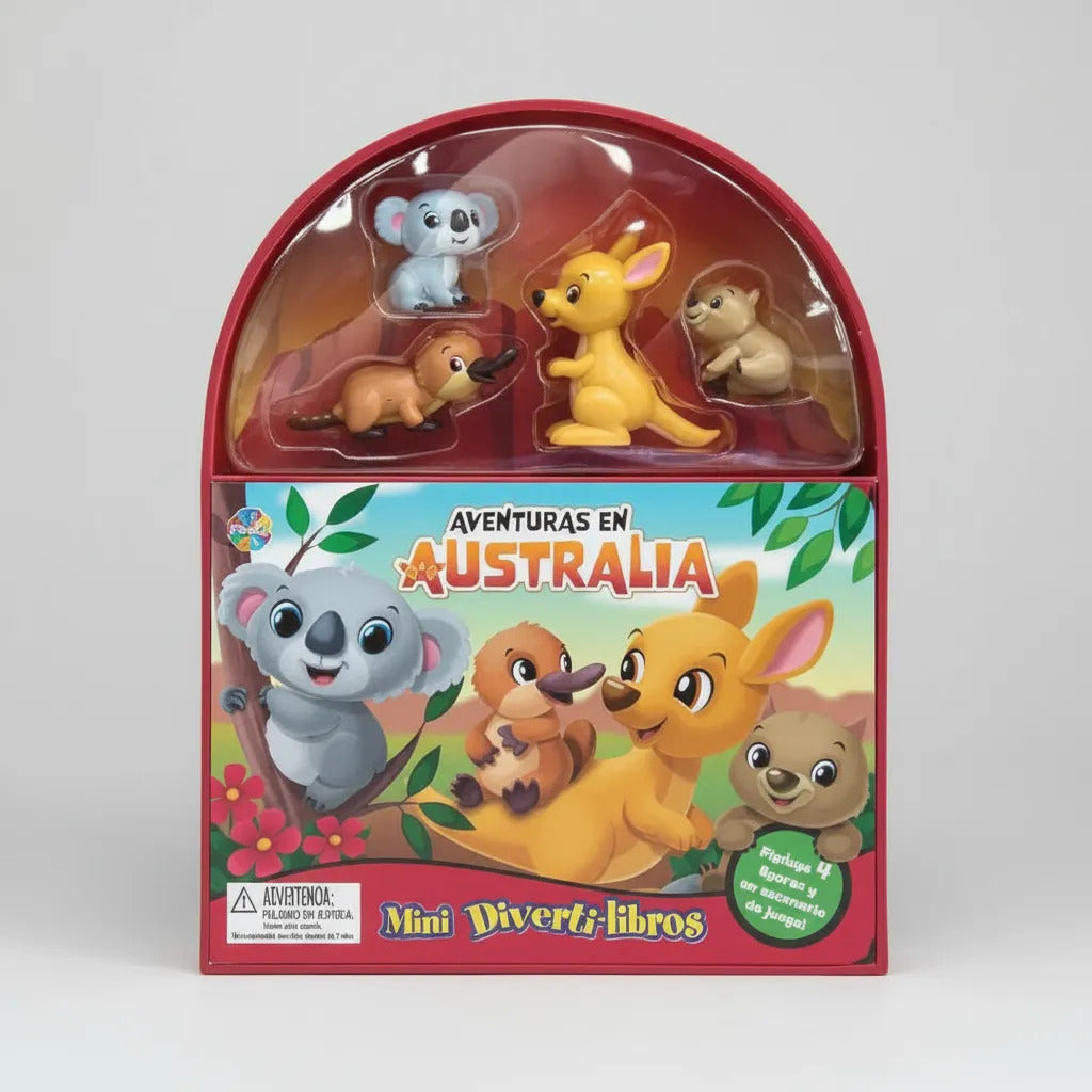 Libro Mini Divertilibros Australia Para Niños