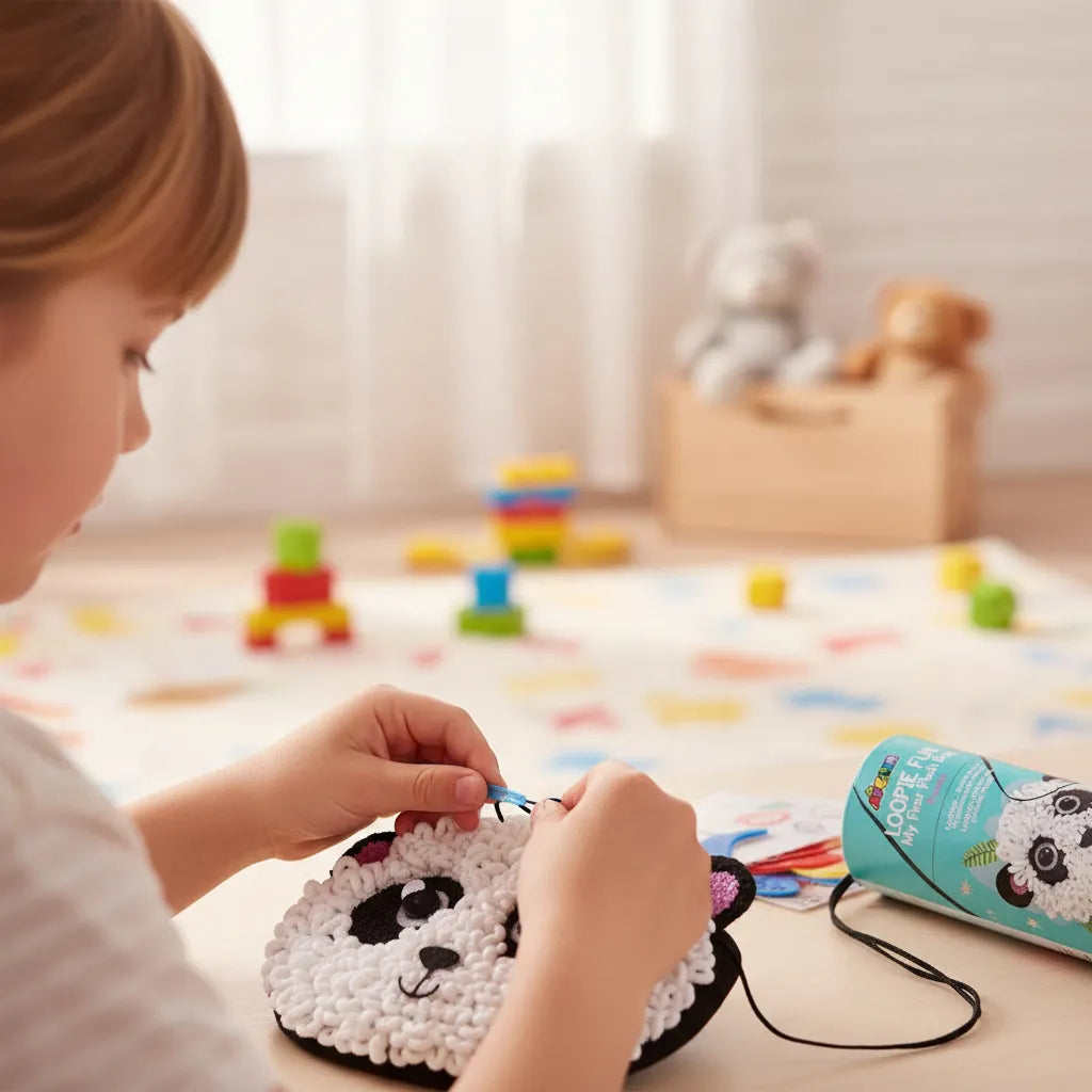 Set De Arte Y Manualidades Bolsos De Panda