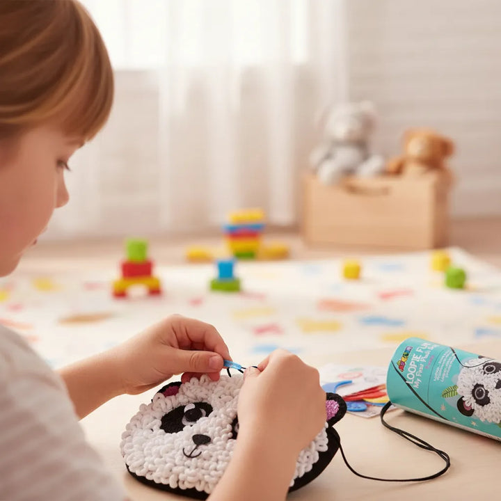 Set De Arte Y Manualidades Bolsos De Panda