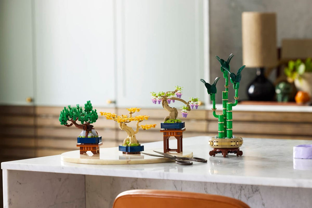 Juego De Construcción Mini Árboles Bonsái  Lego Original