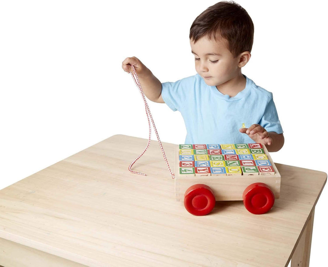 Juguete Educativo Bloques De Madera alfabeto  Niño
