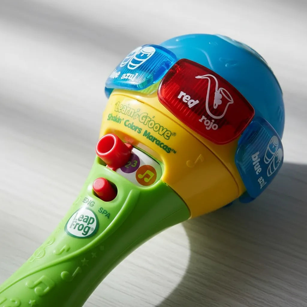 Juguete Maracas Bilingües Colores Y Números