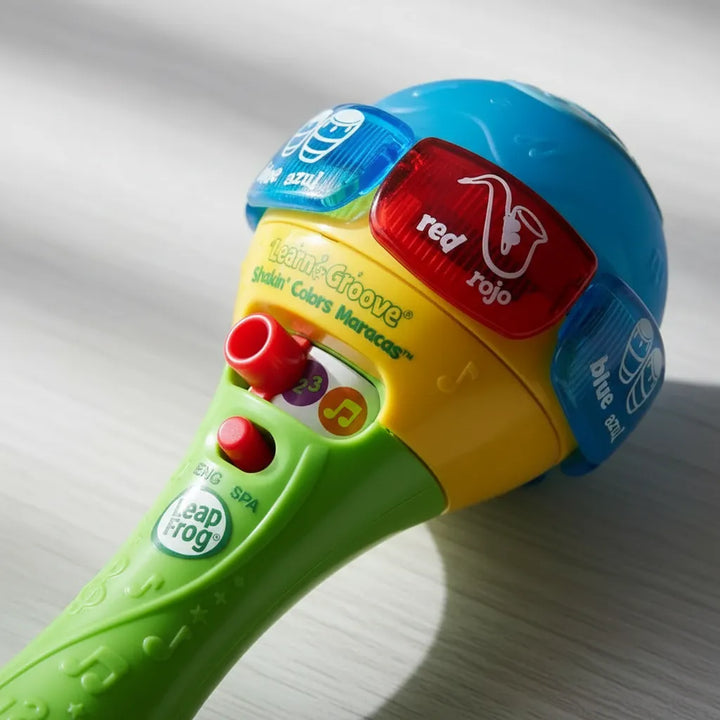 Juguete Maracas Bilingües Colores Y Números