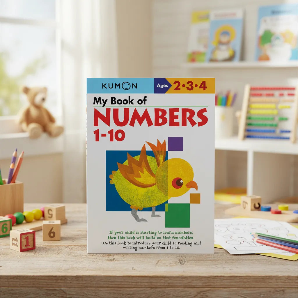 Libro Kumon My Book Of Numbers 1-10 Para Niños