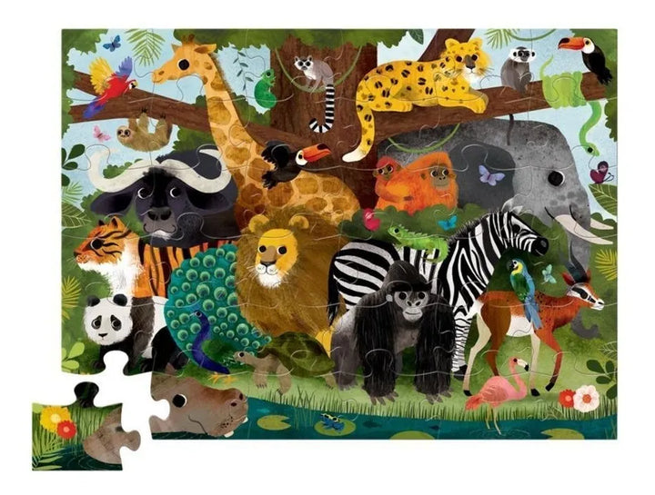 Rompecabezas 36 piezas Jungla