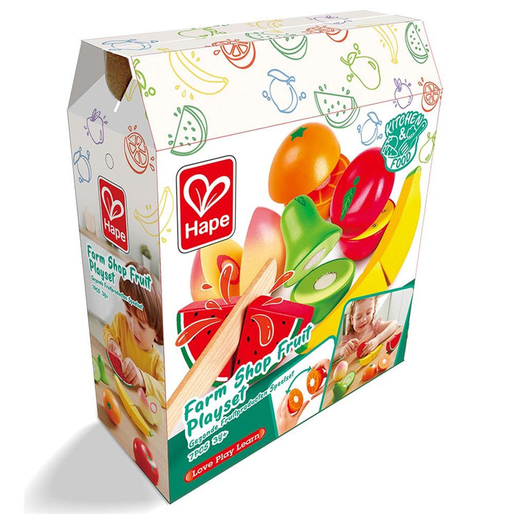 Juguete Educativo Motricidad Set De Frutas Niños