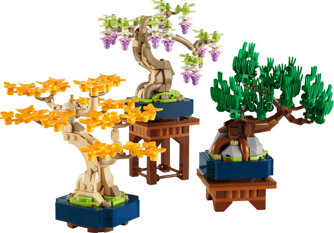 Juego De Construcción Mini Árboles Bonsái  Lego Original