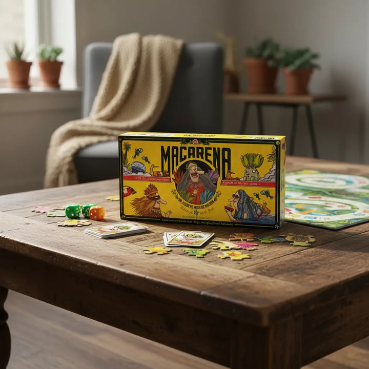 Juego De Mesa La Macarena Cartas Para Niños Y Adultos