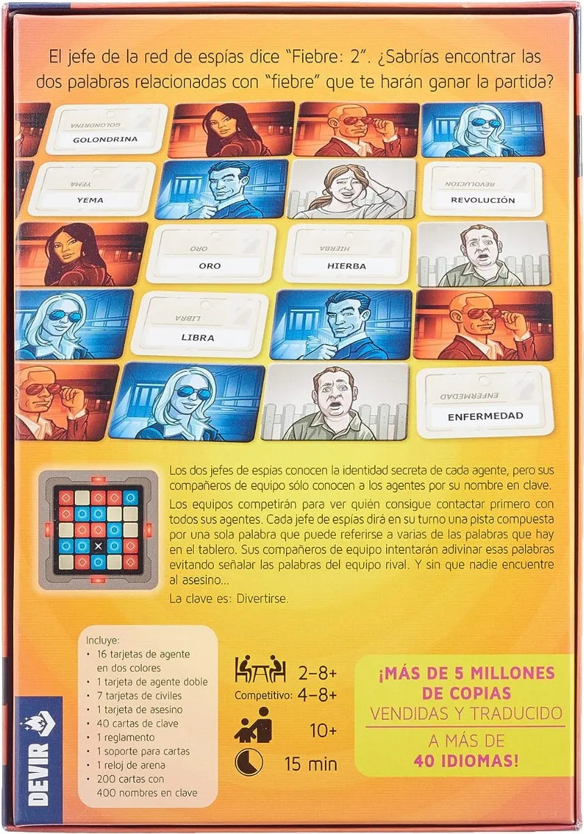 Juego de Mesa Código Secreto