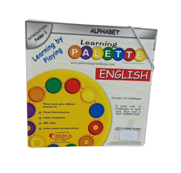 Juego Didáctico Learning Palette ingles  Para Niños