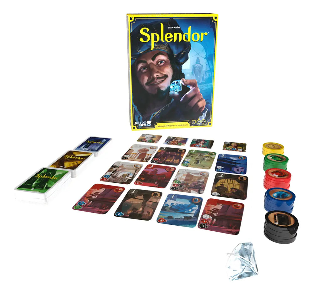 Juego De Mesa Splendor Estrategia Para Adultos Niños