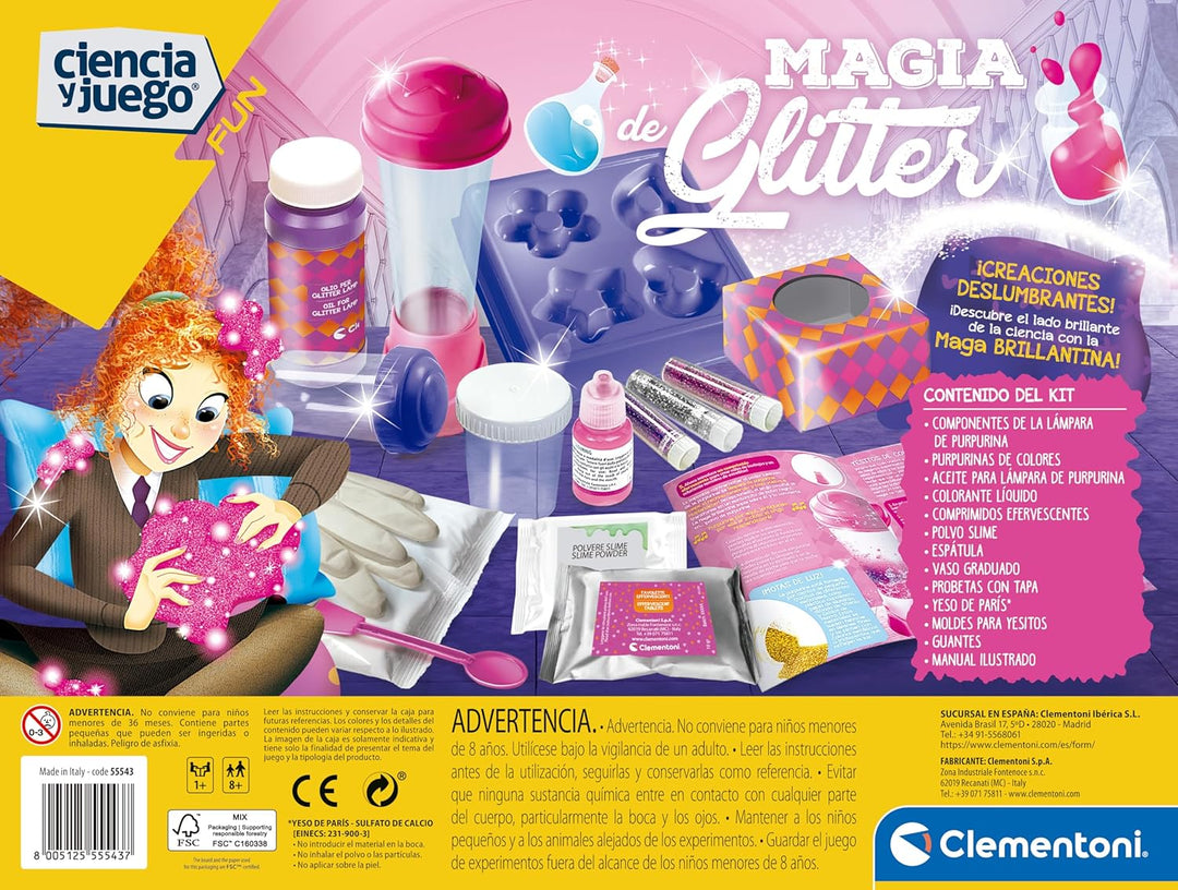 Juego Magia Brillante Slime Para Niños