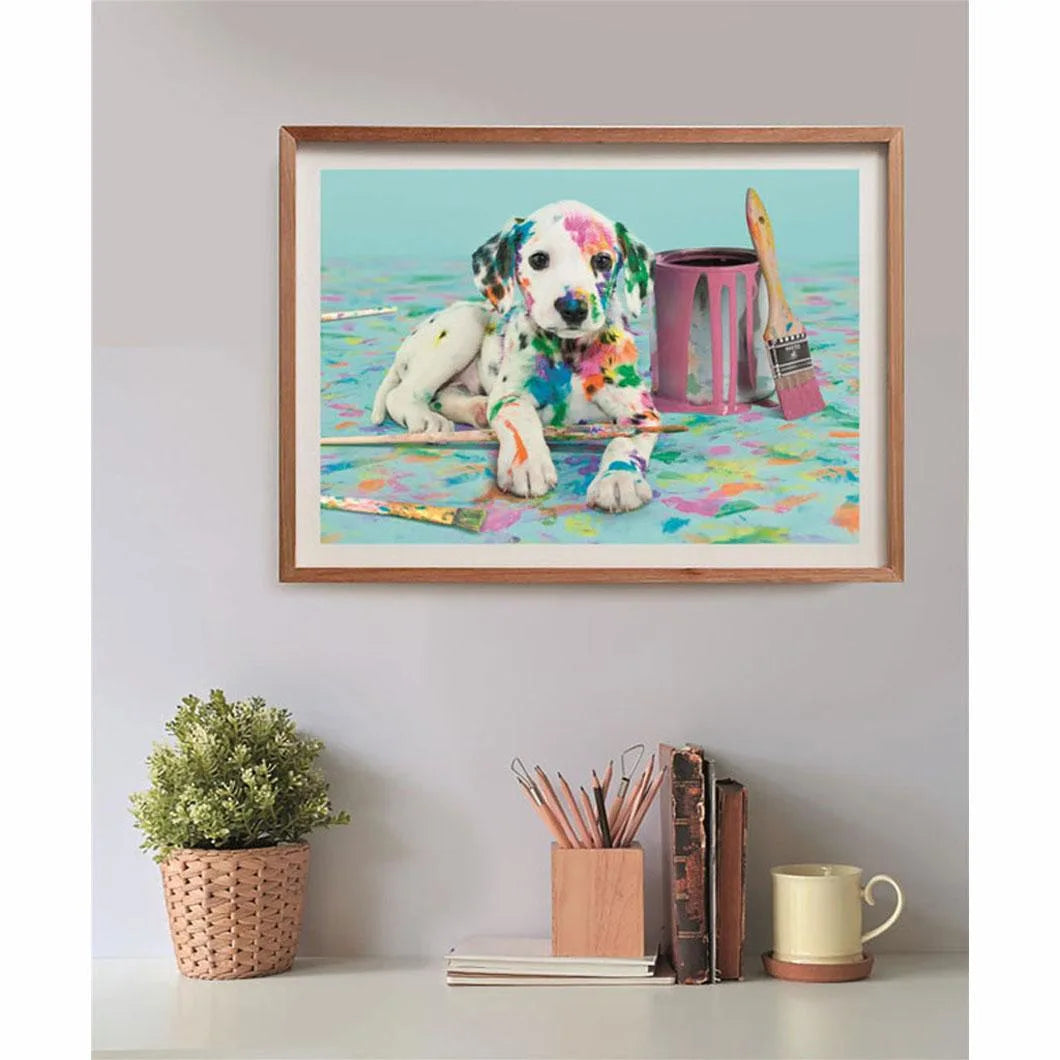 Rompecabezas 500 Piezas Cachorro Pintado Clementoni