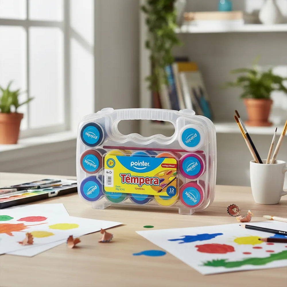 Tempera Para Ninos Pintura Lavable