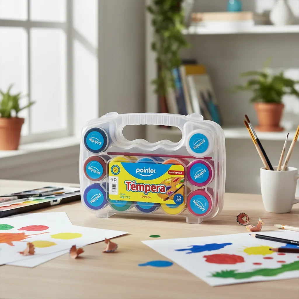 Tempera Para Ninos Pintura Lavable