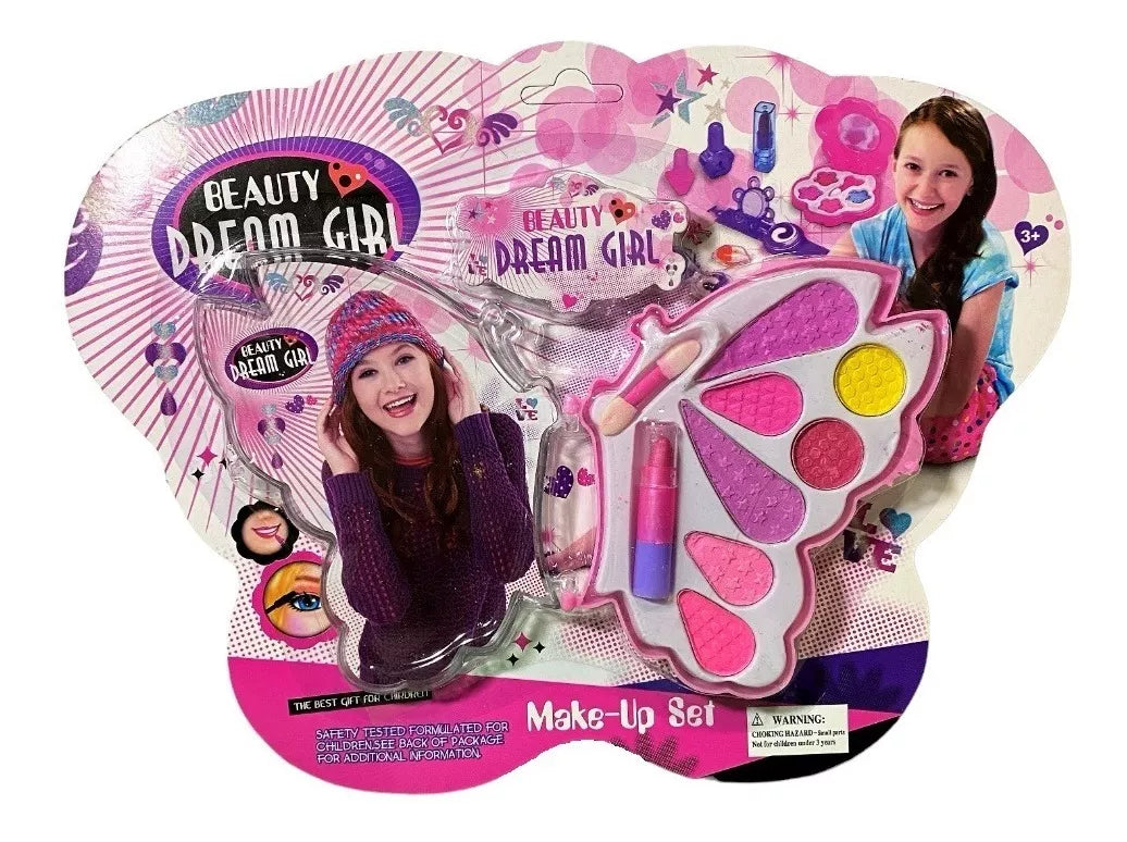Juego Maquillaje En Forma De Mariposa  Para Niñas