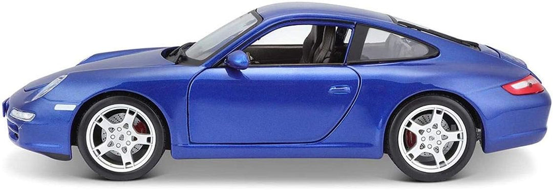 Carro Coleccionable 1/36 Porshe 911 Carrera 4s Azul