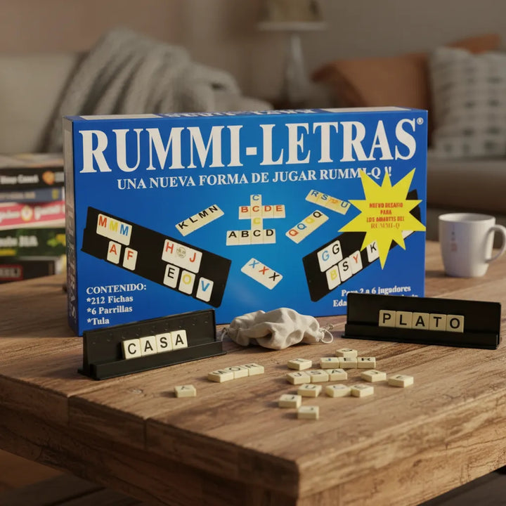 Juego De Mesa Rummi-Letras