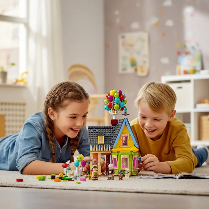 Juego De Construcción Disney Casa De Up 598 Piezas Niños