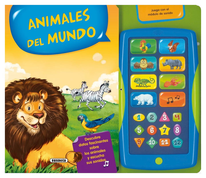 Libro  Animales Del Mundo Con Sonidos Niños