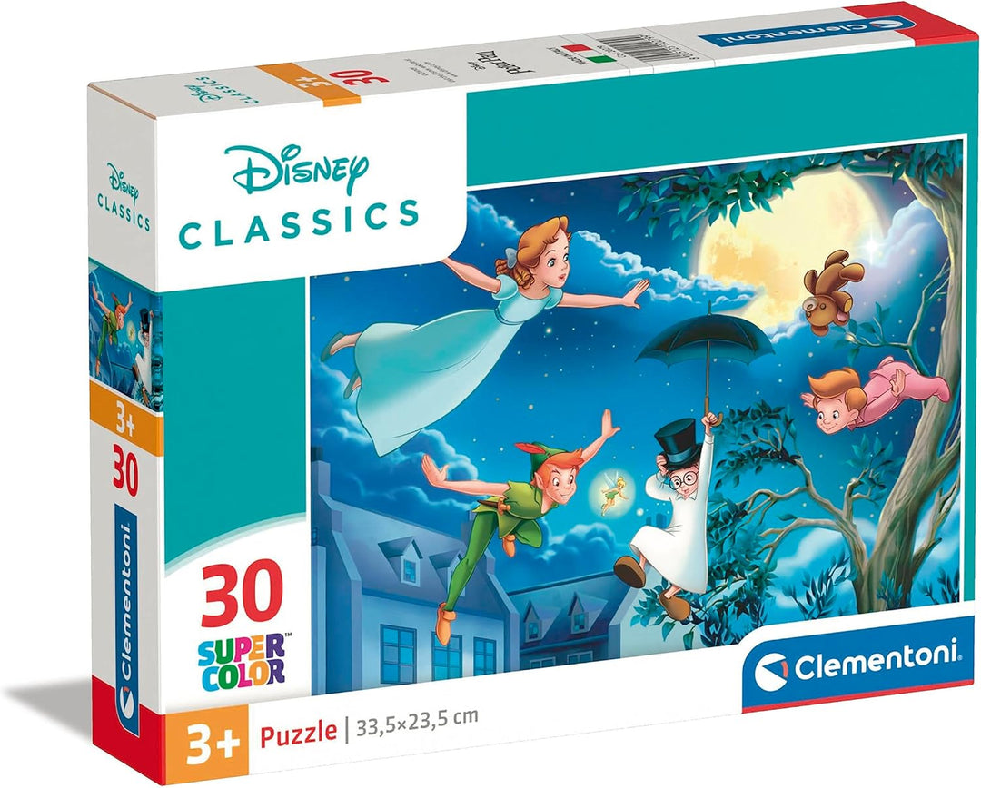 Rompecabezas 30 Piezas Peter Pan Para Niños