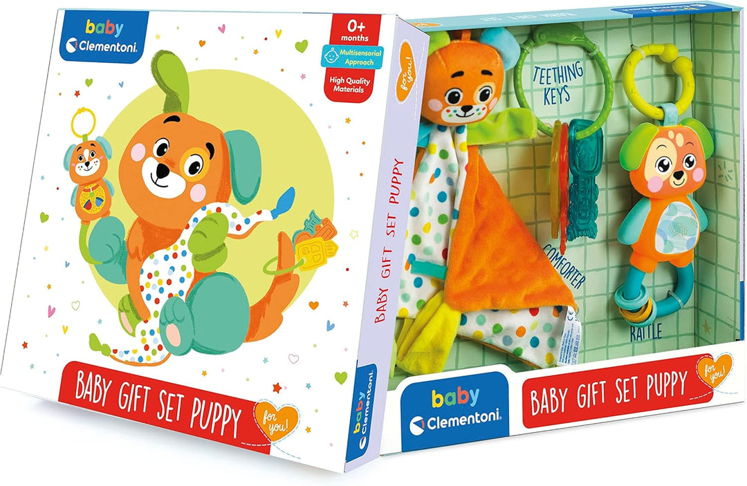 Juego Set 3 En 1 Sensorial Cachorro Bebés