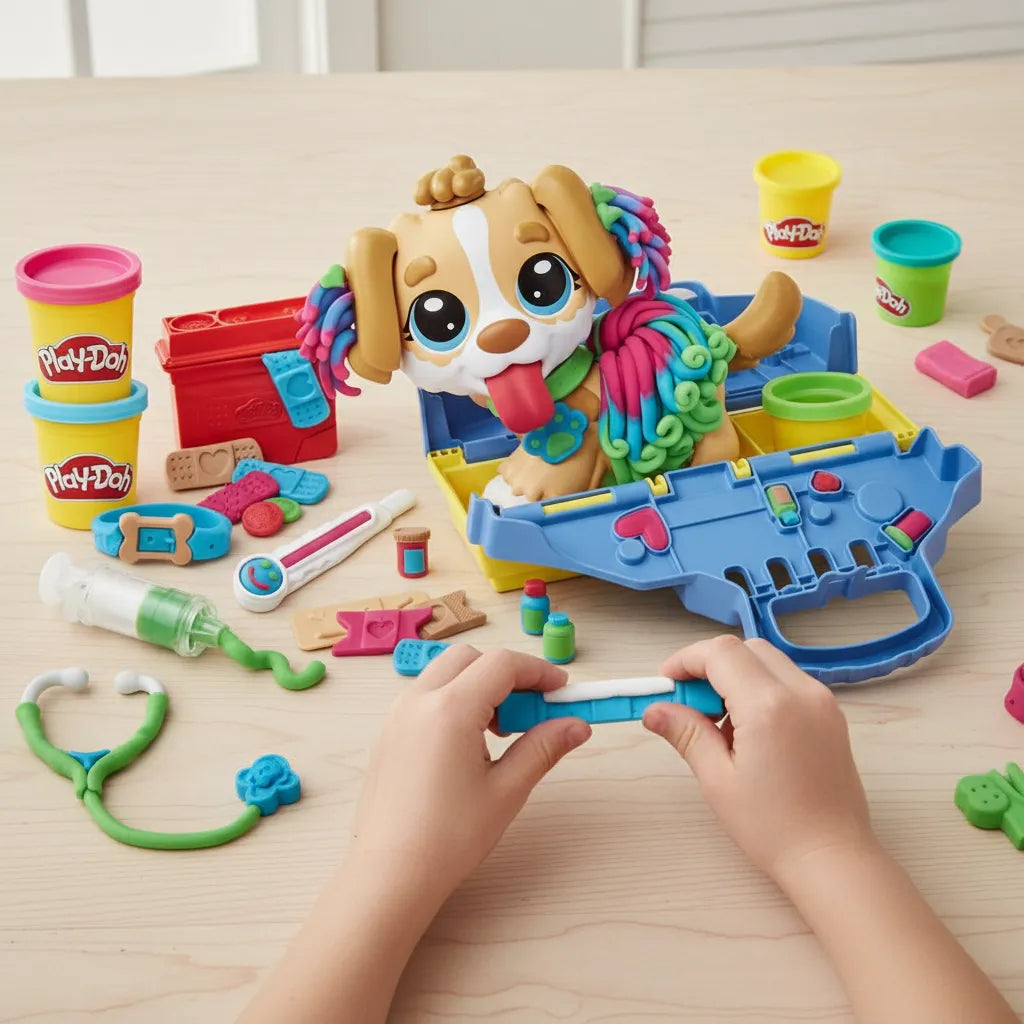 Juguete Divertido Veterinario Play-doh Para Niños