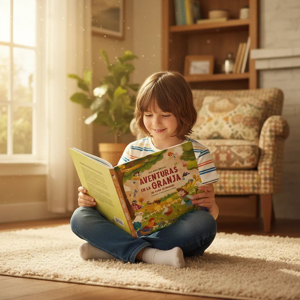 Libro Aventuras En La Granja Para Niños