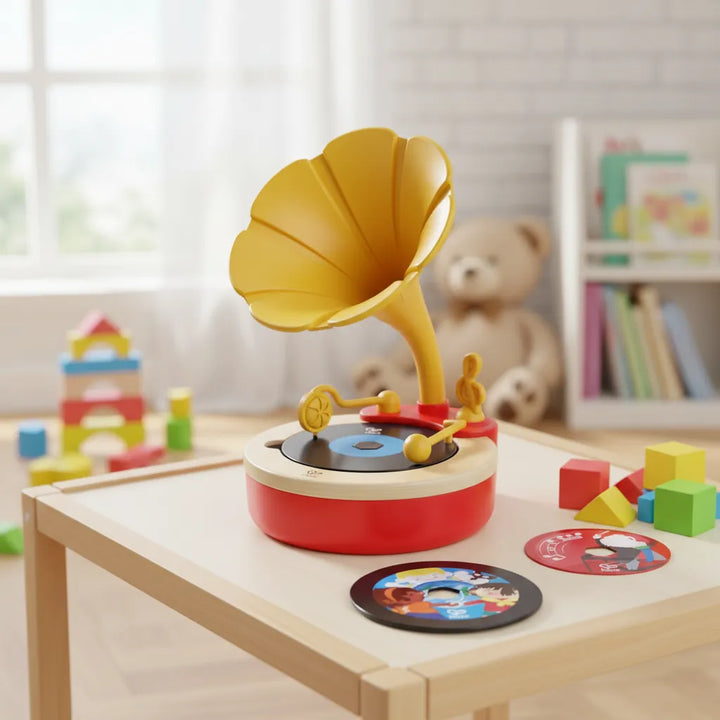 Juguete Didáctico Fonógrafo 7 Piezas Para Niños
