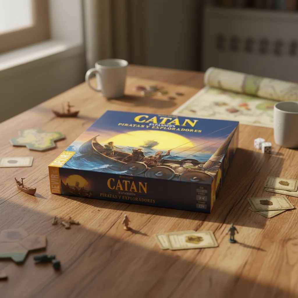 Juego Catan Expansión Piratas Y Exploradores