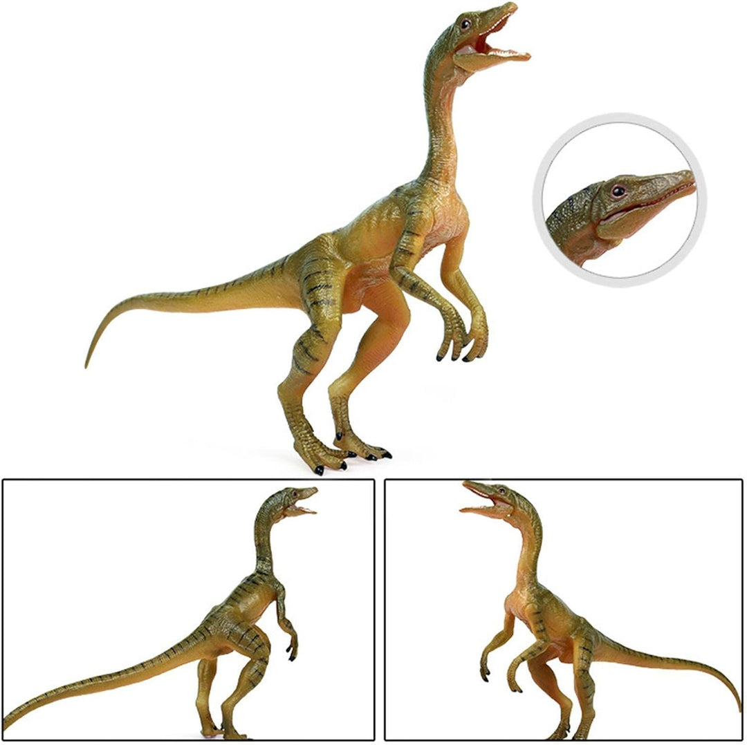 Figura Coleccionable Compsognathus Papo Pintado A Mano