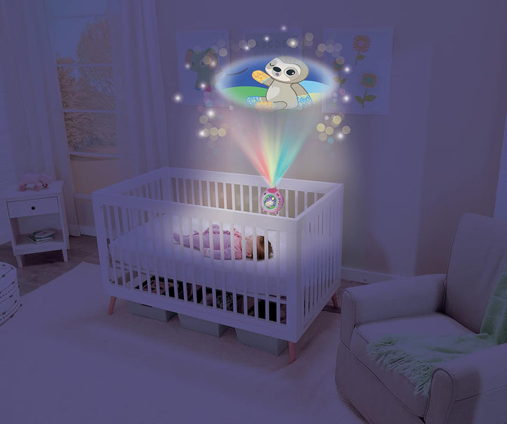 Proyector Bebé Portátil Cunas Luces Sonido
