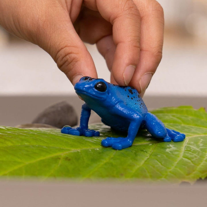 Figuras animales Rana Azul Pintada A Mano Schleich