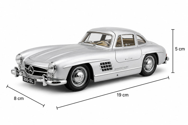 Carro A Escala Bburago 1/24 Mercedes-benz 300 Sl