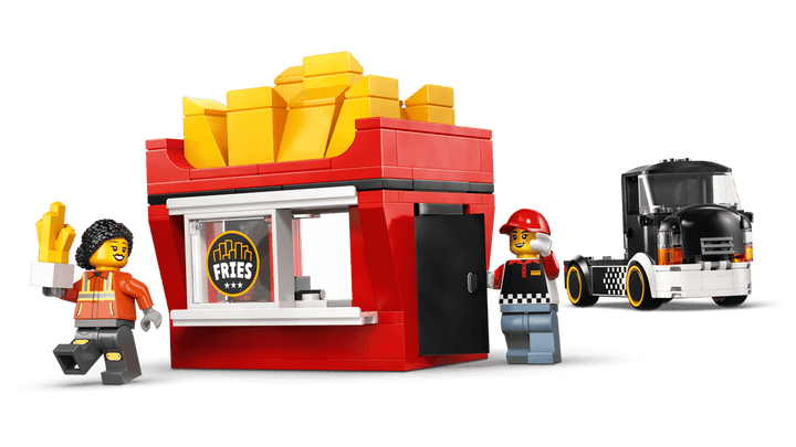 Juego De Construcción Camión De Papas Fritas Lego Original
