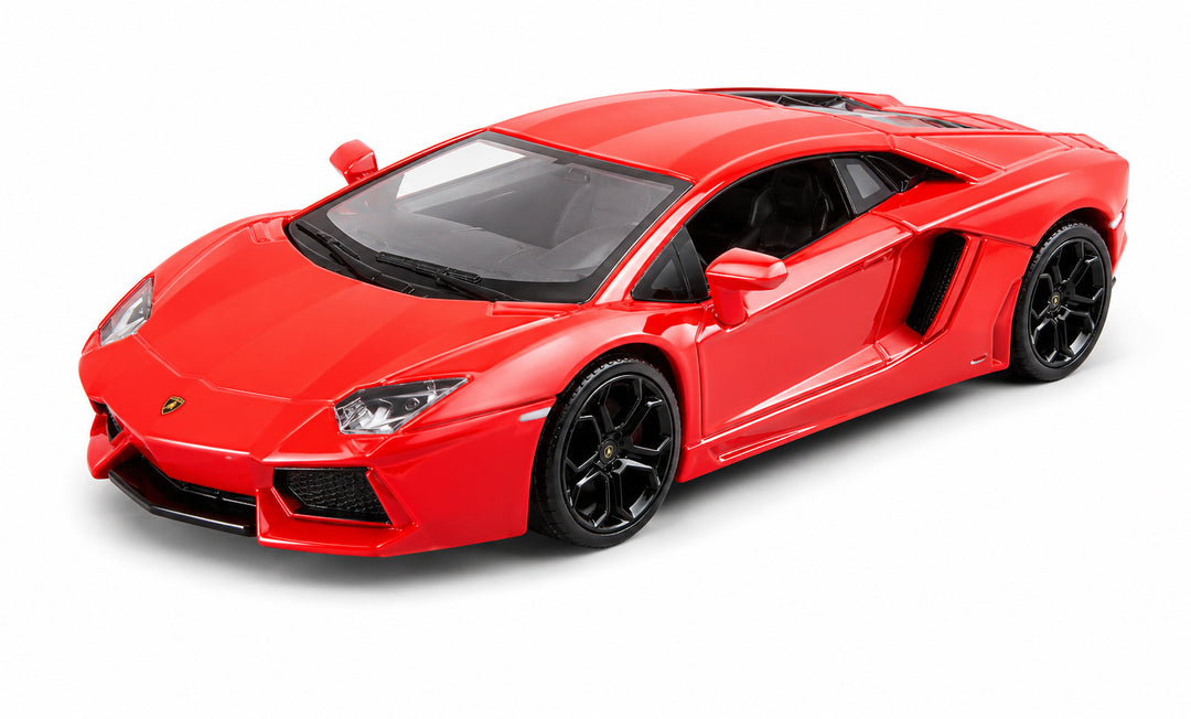 Carro Coleccionable 1/32 Lamborghini Aventador Coupe Naranja