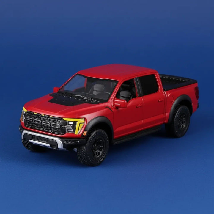 Carros Coleccionable A Escala 1:36 Ford F150 Raptor Rojo