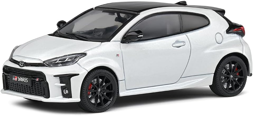 Carros Coleccionable A Escala 1/43 Toyota Gr Yaris Blanco