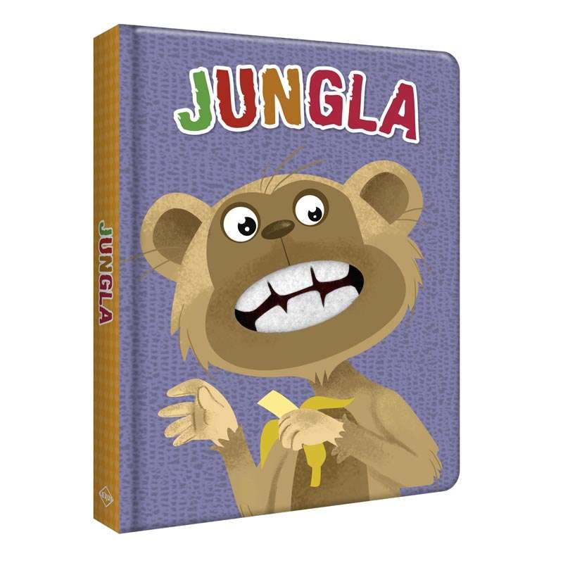 Libro Educativo Infantil Jungla Animales Niños