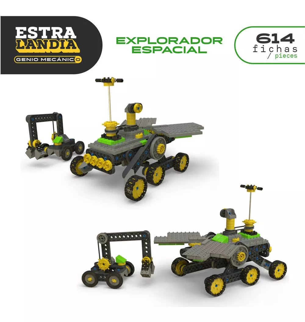 Set De Construcción Estralandia Mecánico Niños