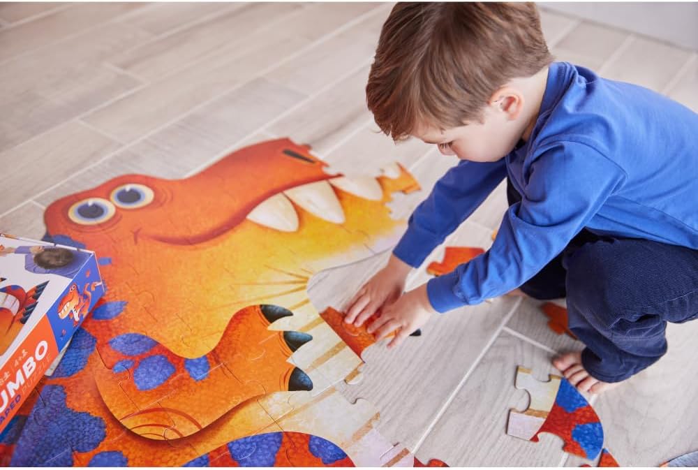 Rompecabezas Jumbo Dinosaurio 48 Piezas Para Niños