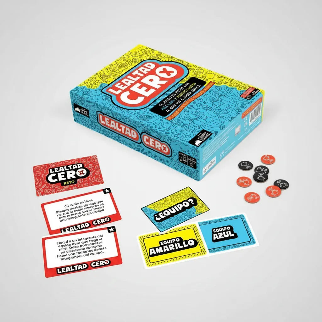 Juego De Mesa Estrategia Lealtad Cero Para Niños Familia