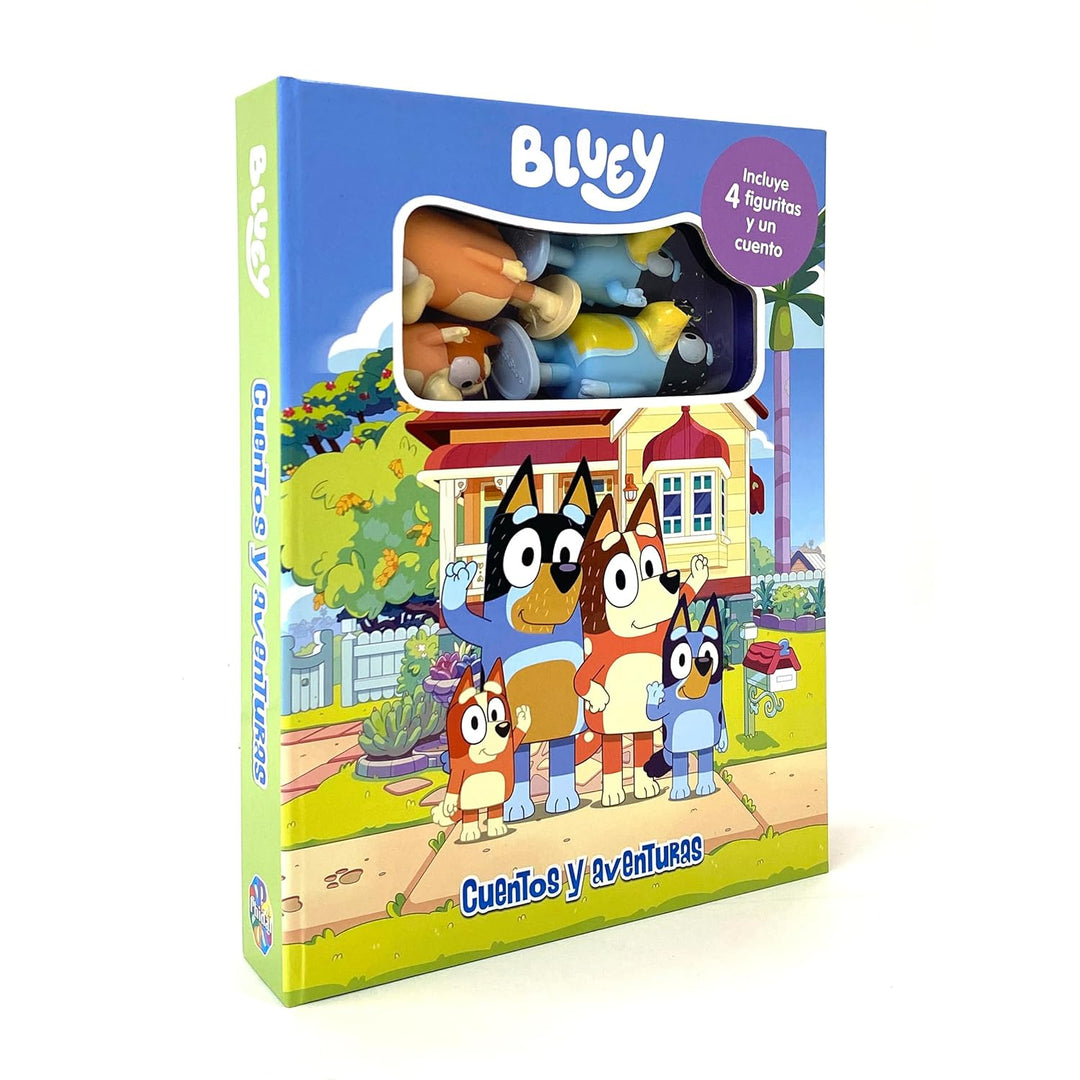 Libro Mini Divertilibros Bluey Y Familia Niños