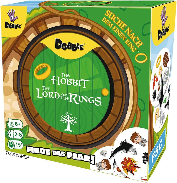 Juego De Mesa Dobble Señor De Los Anillos Para Niños Familia