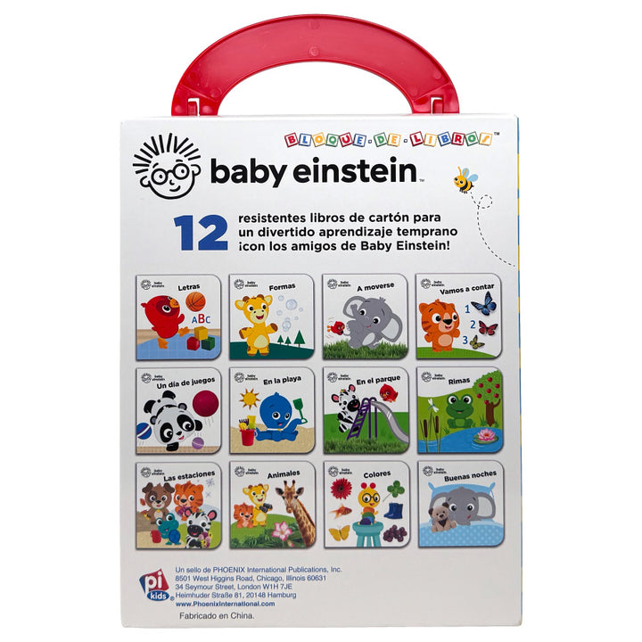 Libro Baby Einstein Biblioteca 12 Libros Para Niños