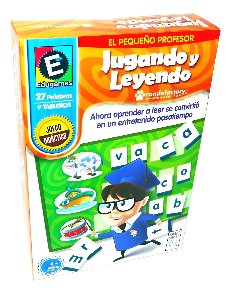 Juego Didactico Jugando y Leyendo Palabras Ronda