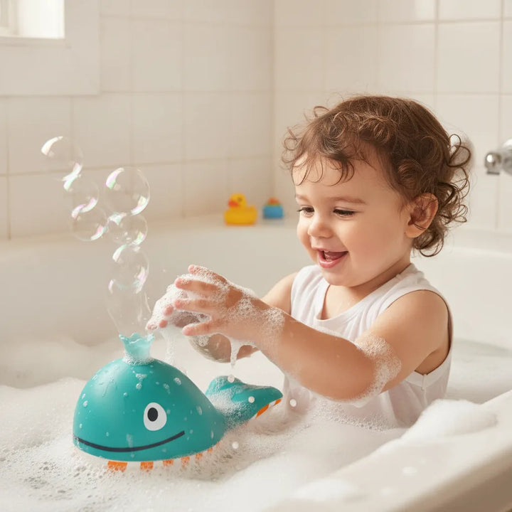 Juego Para El Baño Ballena De Burbujas