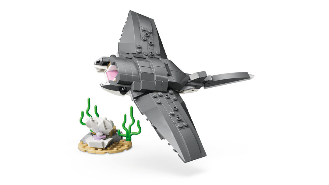 Juego De Construcción Tiburón 3 En 1 379 Piezas Lego Original