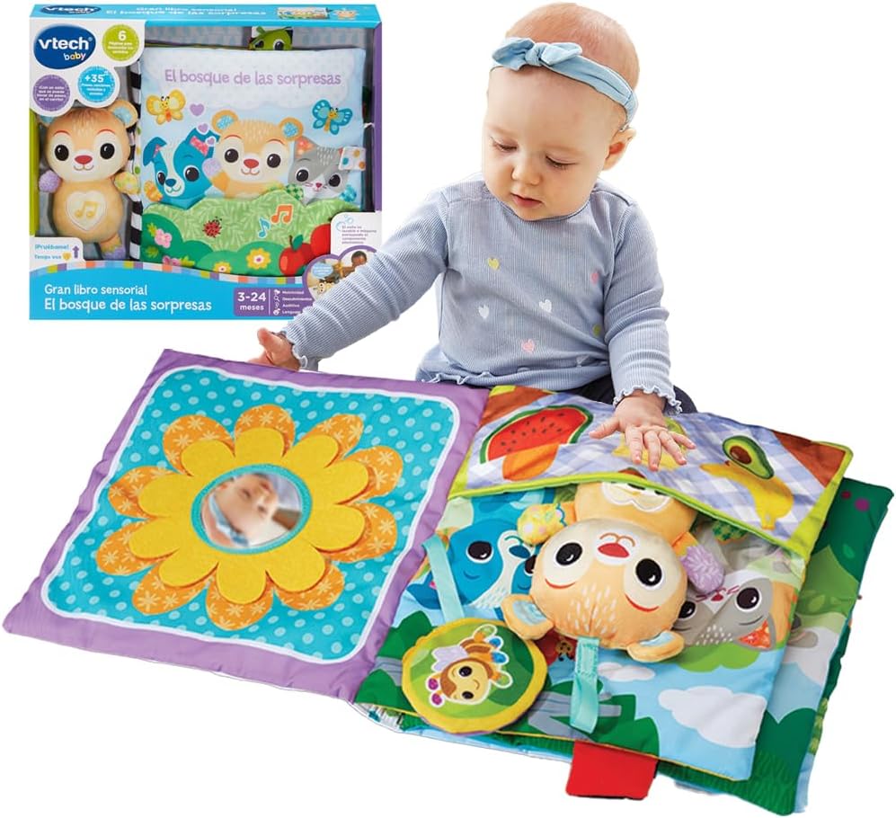 Libro Sensorial El Bosque De Las Sorpresas Niños