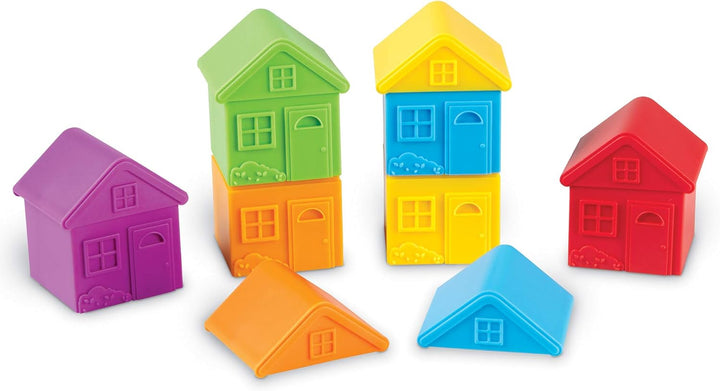 Juego Didáctico Casas Para Clasificar Para Niños